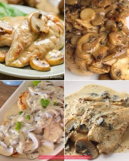 RECETA DE PECHUGA EN SALSA DE CHAMPIÑONES 431183645_10232362157181235_4508104708877483049_n