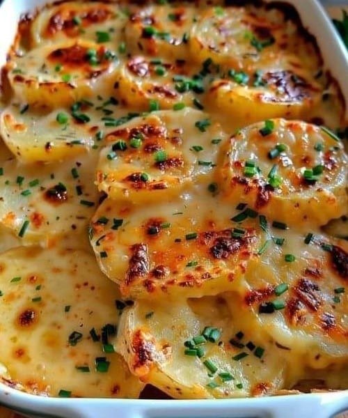 The Best Cheesy Potato Gratin: A Classic Comfort Food 459326171_541761051550084_2461276024075763734_n