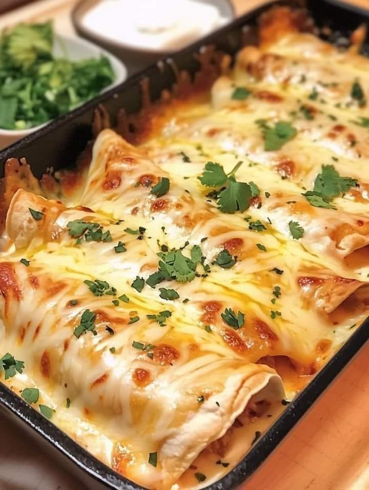 Chicken Enchiladas with Sour Cream White Sauce 459571408_536078058897918_2156064143867663504_n