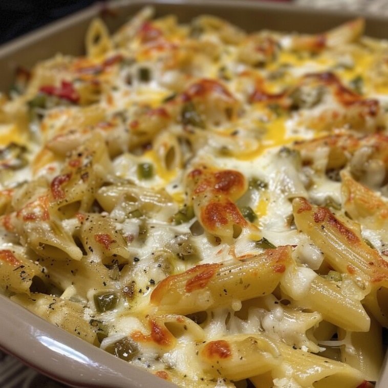 Cheesy Baked Penne Pasta Casserole 453621068_1684168459023691_8712758428352382751_n