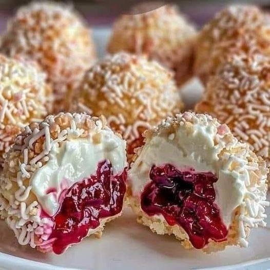 Delicious Pastries Filled with Cream and Berries: A Tasty Treat for Any Event 466178163_1084444393081475_7078043090849641078_n