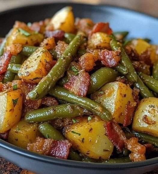 Potatoes and Green Beans with Sausage: 466781710_122245642448028248_2099940597079373449_n