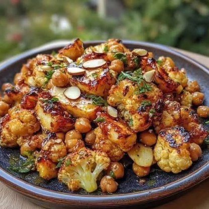 🍯 Honey Roasted Cauliflower with Grilled Halloumi & Crunchy Chickpeas Capture d’écran 2025-06-03 233757