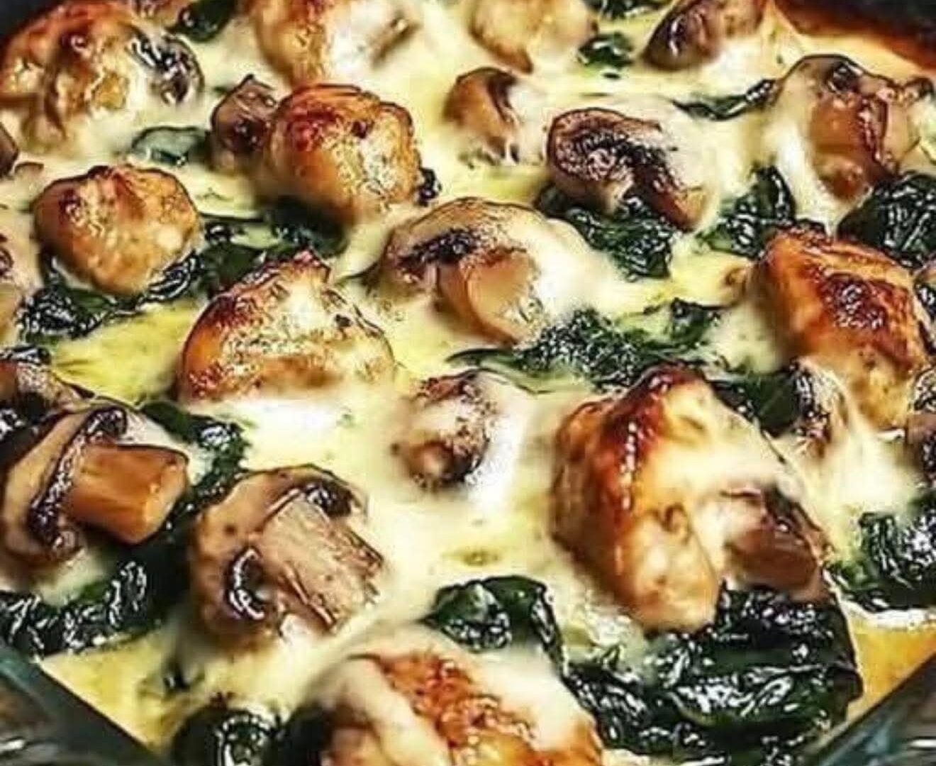 Chicken Spinach Mushroom Screenshot